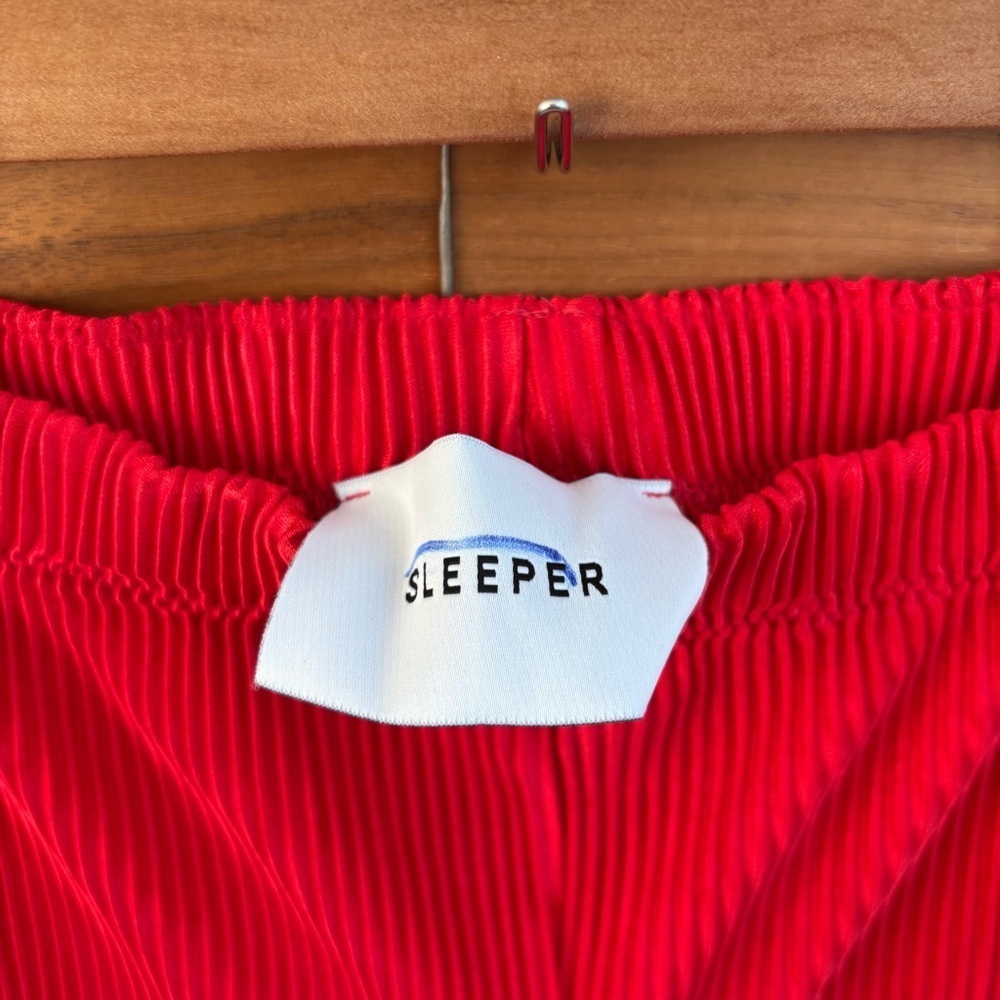 NWOT SLEEPER Origami Pajama Set - flame red, Size S - Picture 16 of 16